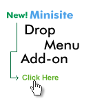 Minisite Drop Menu Template Add-on