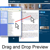 Drag into Browser