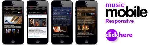 Mobile Website Designs For Musicians