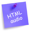 Pinned Note Home Page Audio