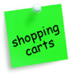 Pinned Note Shopping Carts